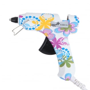 Hot Melt Glue Gun, A-HOT Professional Hand DIY Tool Exporter for Melting Glue Gun Kit for Small Crafts, Repairing and Sealing